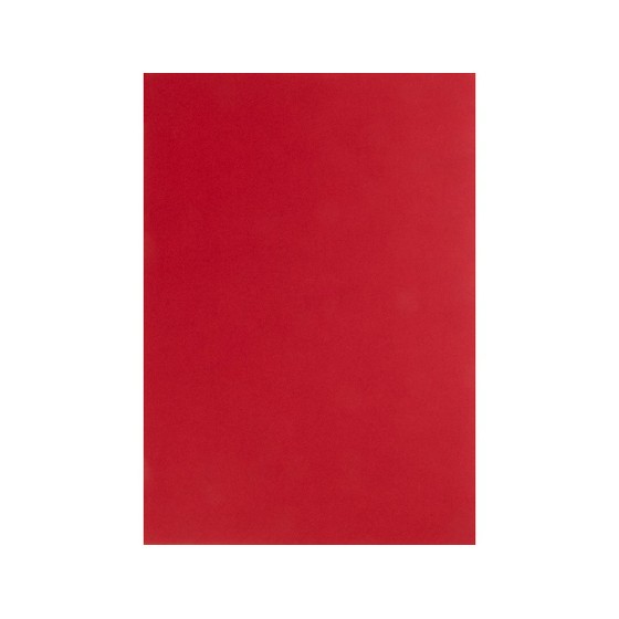 Cartulina liderpapel a4 180g/m2 rojo paquete de 100 hojas