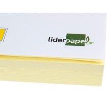 Cartulina liderpapel a4 180g/m2 amarillo paquete de 100 hojas