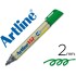 Rotulador artline pizarra ek-157 verde -punta redonda 2 mm