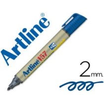 Rotulador artline pizarra ek-157 azul -punta redonda 2 mm