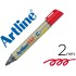 Rotulador artline pizarra ek-157 rojo -punta redonda 2 mm