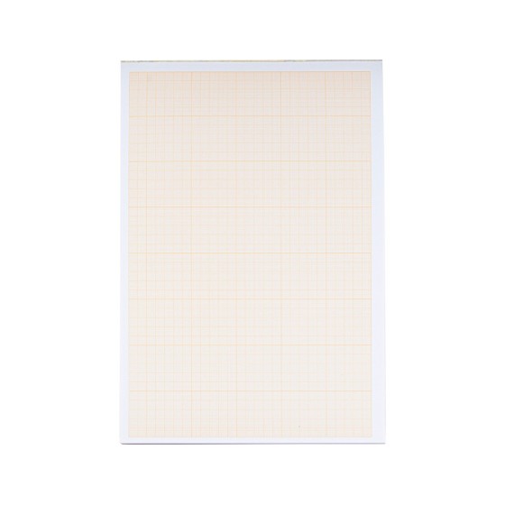 Bloc papel milimetrado liderpapel encolado 210x297mm 50 hojas 80g/m2