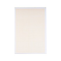 Bloc papel milimetrado liderpapel encolado 210x297mm 50 hojas 80g/m2