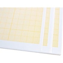 Bloc papel milimetrado liderpapel encolado 210x297mm 50 hojas 80g/m2