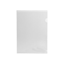 Carpeta liderpapel dossier uñero 44004 polipropileno din a4 incolora 20 hojas