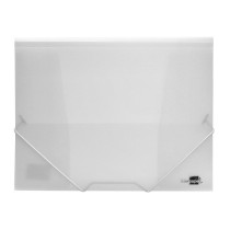 Carpeta liderpapel gomas solapas 34964 polipropileno din a4 transparente translucido