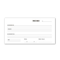 Talonario liderpapel recibos 3/fº original t136 sin matriz