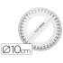 Circulo plastico liderpapel 10 cm