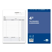 Talonario liderpapel albaran cuarto original y copia t215