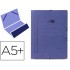 Carpeta liderpapel gomas cuarto bolsa carton pintado azul