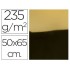 Cartulina liderpapel 50x65 cm 235g/m2 metalizada oro