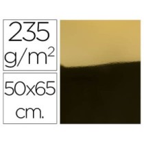 Cartulina liderpapel 50x65 cm 235g/m2 metalizada oro