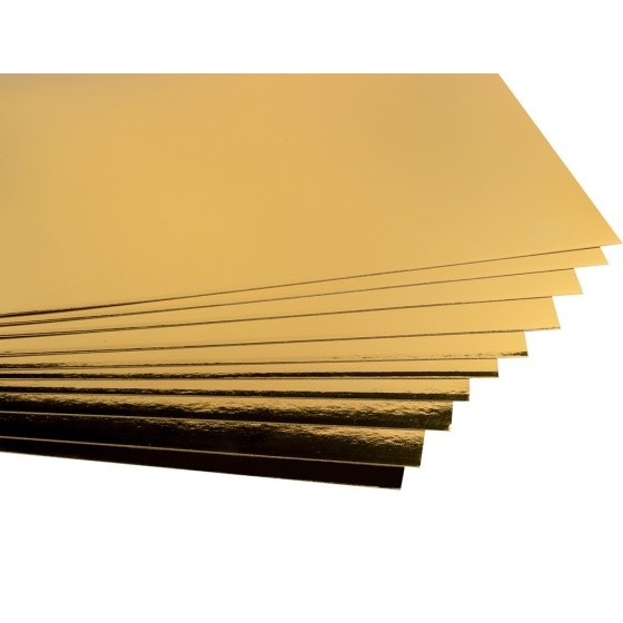 Cartulina liderpapel 50x65 cm 235g/m2 metalizada oro