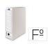 Caja archivo definitivo liderpapel ecouse carton 100% reciclado 104 folio 365x251x100mm 325g/m2