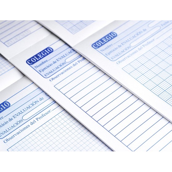 Bloc examenes liderpapel cuadro 2mm folio 40 hojas 60g/m2