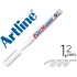 Rotulador artline marcador permanente ek-440 xf blanco punta redonda 1.2 mm metal caucho y plastico