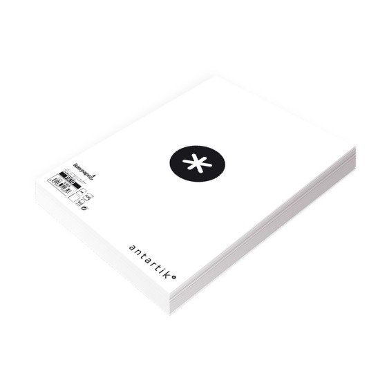 Papel liderpapel a4 antartik 100g/m2 liso blanco paquete de 100 hojas