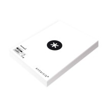 Papel liderpapel a4 antartik 100g/m2 liso blanco paquete de 100 hojas
