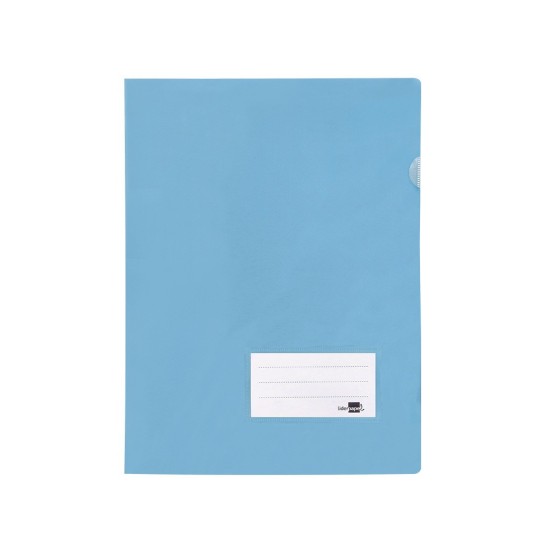 Carpeta liderpapel dossier a4 uñero celeste opaco