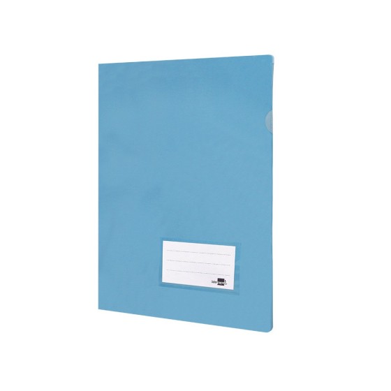 Carpeta liderpapel dossier a4 uñero celeste opaco