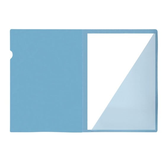 Carpeta liderpapel dossier a4 uñero celeste opaco