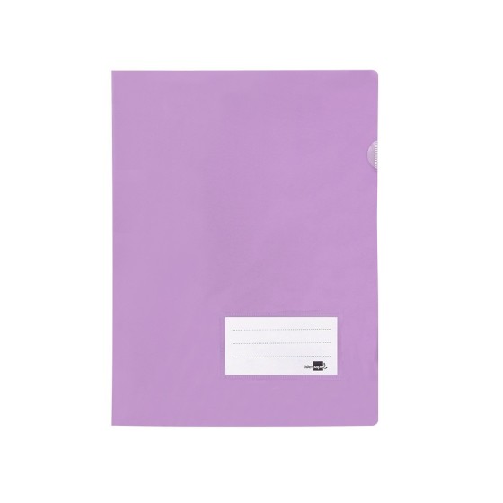 Carpeta liderpapel dossier a4 uñero lavanda opaco