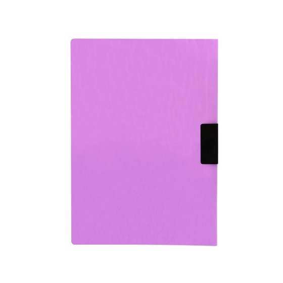 Carpeta liderpapel dossier pinza lateral polipropileno din a4 lavanda opaco 30 hojas pinza deslizante