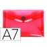 Carpeta liderpapel dossier broche polipropileno din a7 rojo translucido