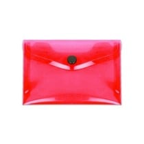 Carpeta liderpapel dossier broche polipropileno din a7 rojo translucido