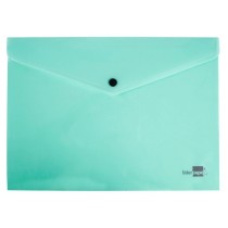 Carpeta liderpapel dossier broche polipropileno din a4 verde manzana opaco 50 hojas