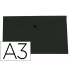Carpeta liderpapel dossier broche 44243 polipropileno din a3 negro opaco