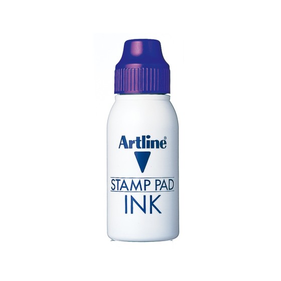 Tinta tampon artline violeta frasco de 50 cc