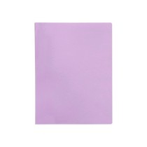 Carpeta liderpapel escaparate 30 fundas polipropileno din a4 lavanda opaco