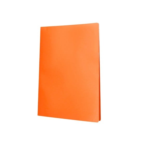 Carpeta liderpapel escaparate 20 fundas polipropileno din a4 naranja fluor opaco
