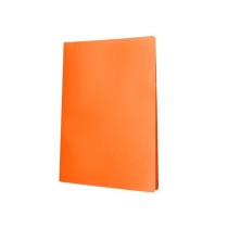 Carpeta liderpapel escaparate 20 fundas polipropileno din a4 naranja fluor opaco