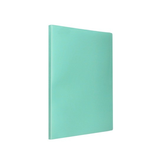 Carpeta liderpapel escaparate 10 fundas polipropileno din a4 verde manzana opaco