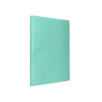 Carpeta liderpapel escaparate 10 fundas polipropileno din a4 verde manzana opaco