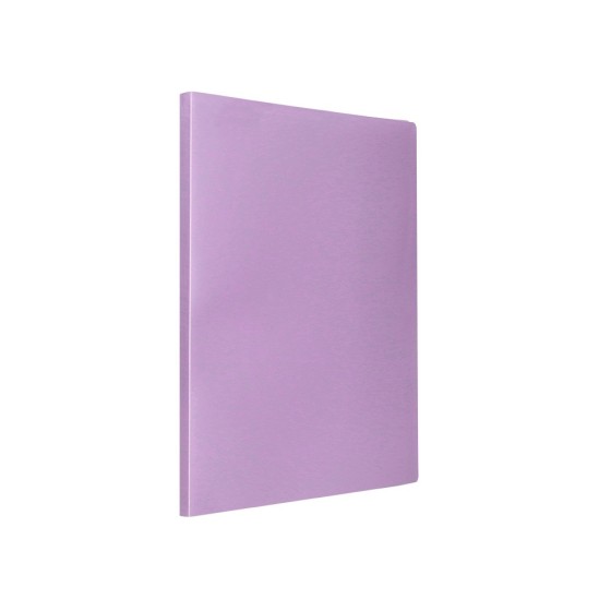 Carpeta liderpapel escaparate 10 fundas polipropileno din a4 lavanda opaco