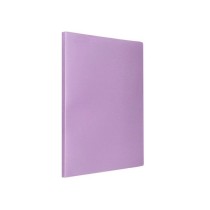 Carpeta liderpapel escaparate 10 fundas polipropileno din a4 lavanda opaco