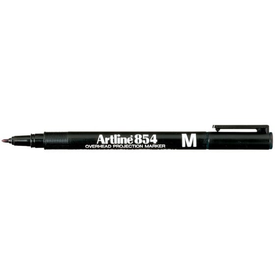 Rotulador artline retroproyeccion punta fibra permanente ek-854 rojo -punta redonda 1 mm