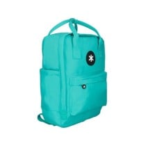 Cartera antartik mochila 2 asas y bolsillos exteriores menta 300x115x390 mm