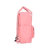Cartera antartik mochila 2 asas y bolsillos exteriores coral 300x115x390 mm