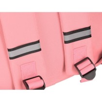 Cartera antartik mochila 2 asas y bolsillos exteriores coral 300x115x390 mm