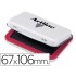 Tampon artline nº1 rojo 67x106 mm