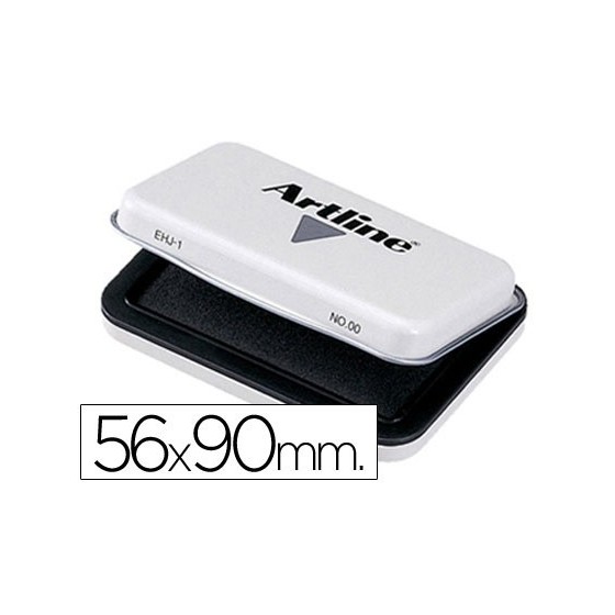 Tampon artline nº0 negro 56x90 mm