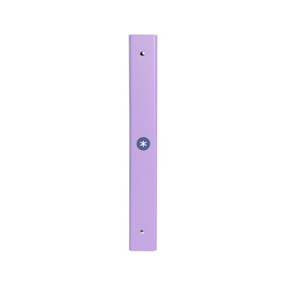 Carpeta liderpapel antartik a4 forrada 4 anillas 25 mm redondas color lavanda