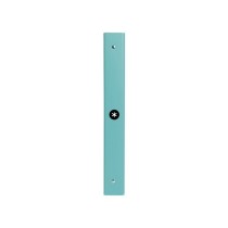 Carpeta liderpapel antartik a4 forrada 4 anillas 25 mm redondas color menta