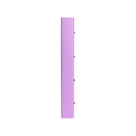 Carpeta con recambio liderpapel antartik a4 cuadro 5mm forrada 4 anillas 40mm redondas color lavanda