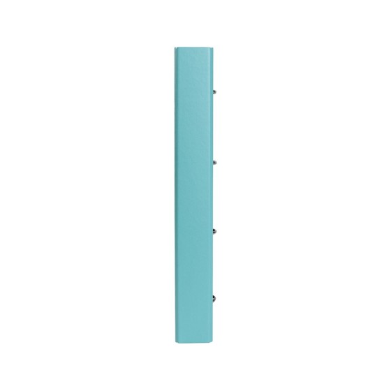 Carpeta con recambio liderpapel antartik a4 cuadro 5mm forrada 4 anillas 40mm redondas color menta