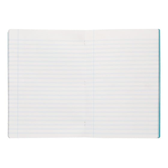 Libreta liderpapel 360 tapa de plastico a4 48 hojas 90g/m2 pauta 5 2,5mm con margen colores surtidos